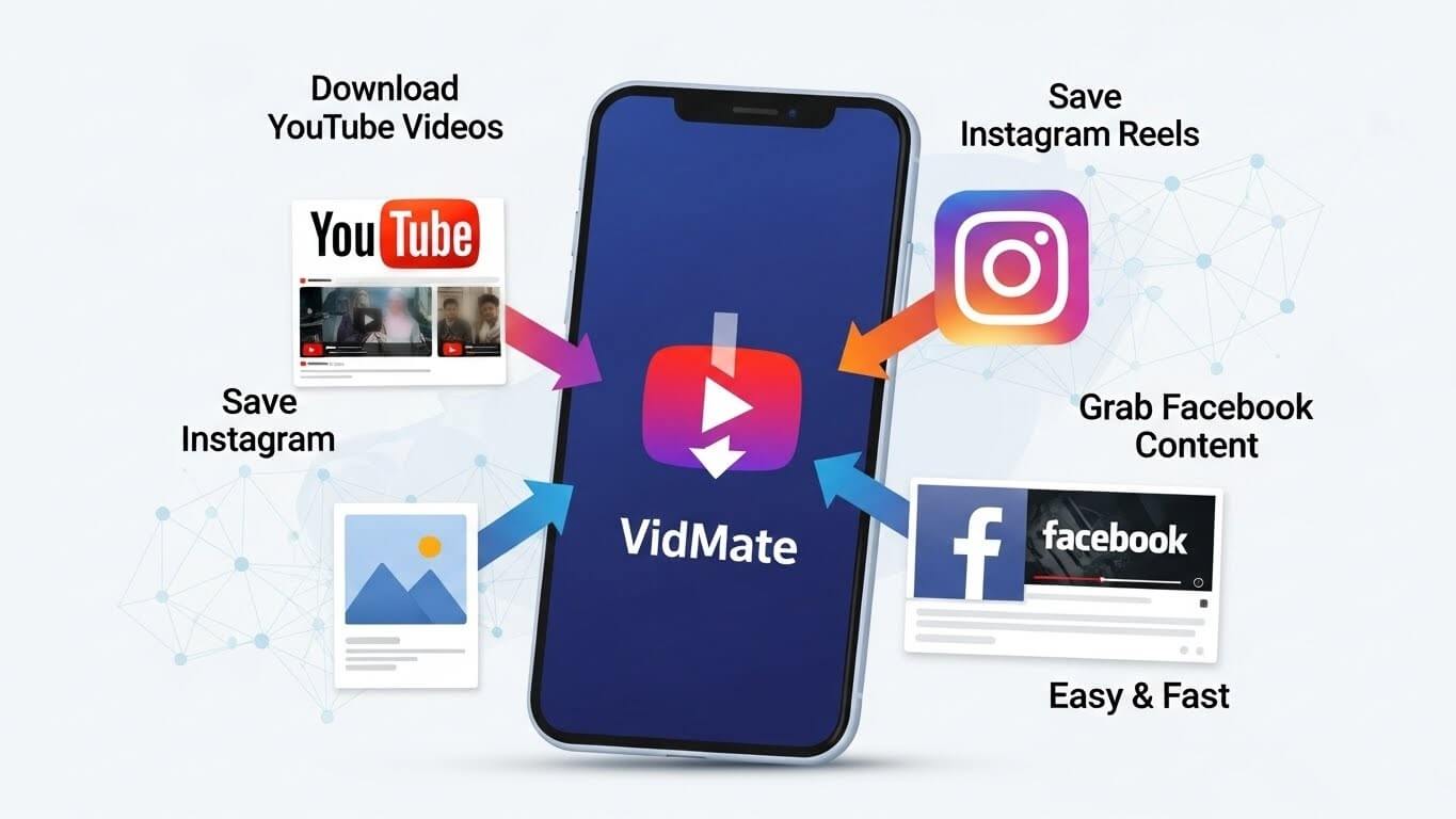 How to Use VidMate APK to Download YouTube, Instagram, and Facebook Videos Easily