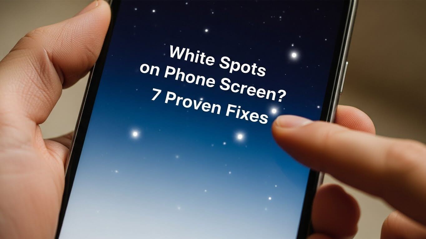 White Spots on Phone Screen? 7 Proven Fixes