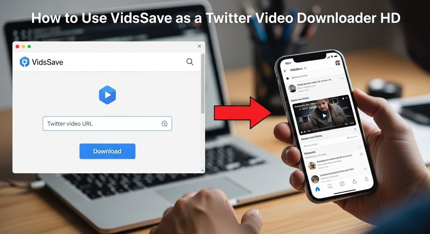 How to Use VidsSave as a Twitter Video Downloader HD (Step-by-Step Guide)