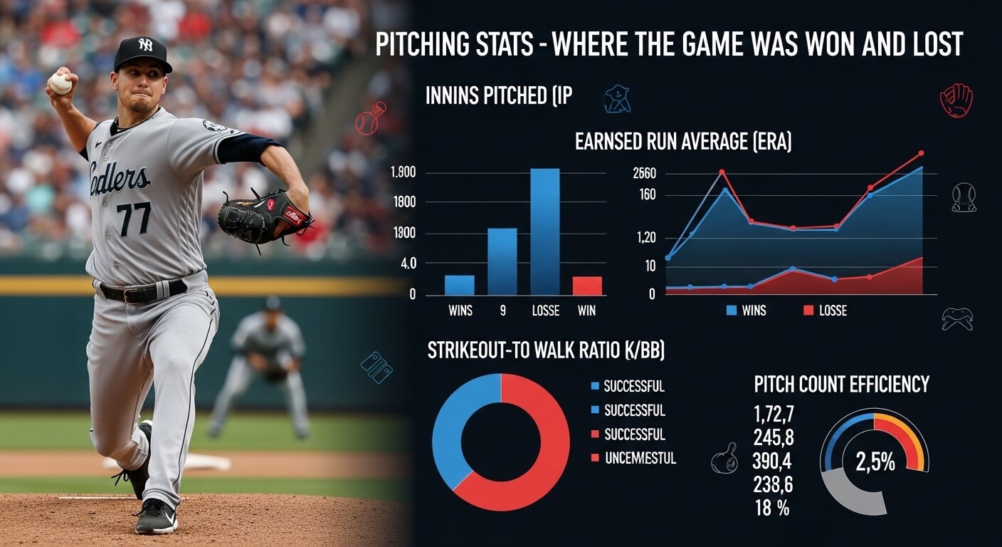 Pitching Stats — Where the Game Was Won and Lost