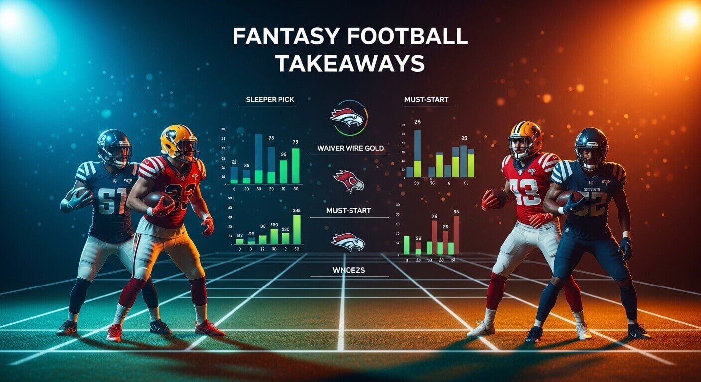Standout Performers & Fantasy Football Takeaways