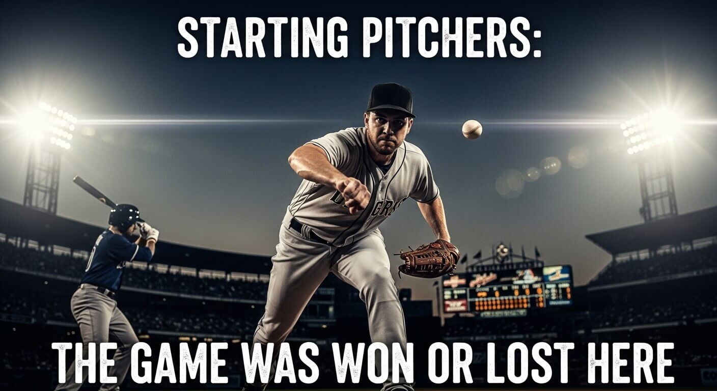 Starting Pitchers The Game Was Won or Lost Here