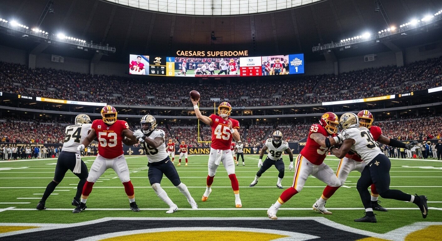 Washington Commanders vs New Orleans Saints