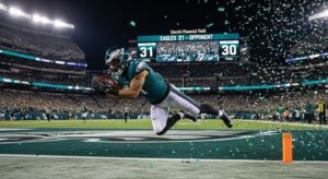 philadelphia eagles vs minnesota vikings match player stats