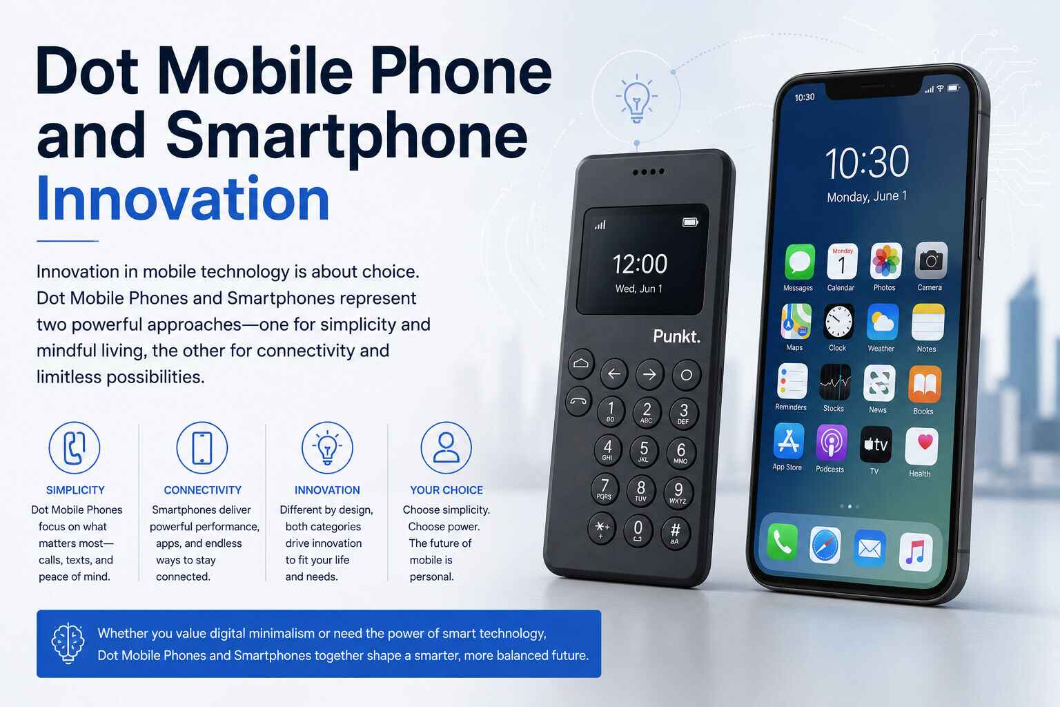 Dot Mobile Phone and Smartphone Innovation