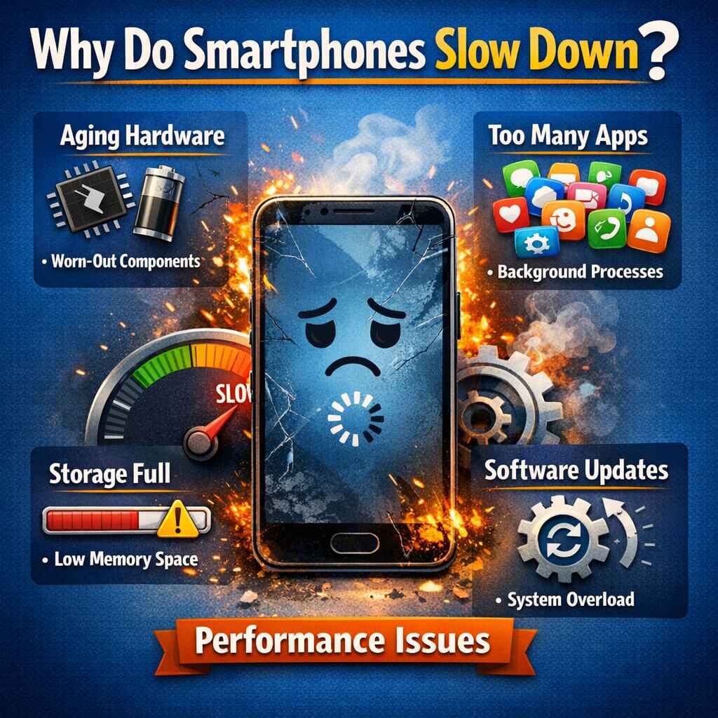 Why Do Smartphones Slow Down?