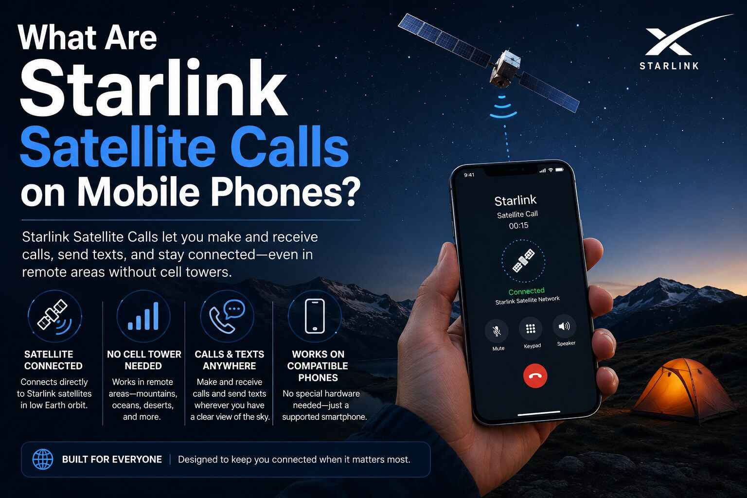 What Are Starlink Satellite Calls on Mobile Phones?