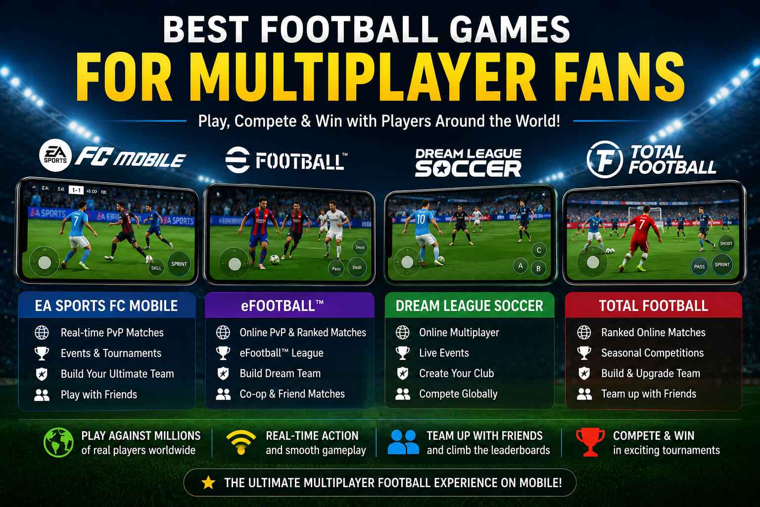 Best Football Games for Multiplayer Fans