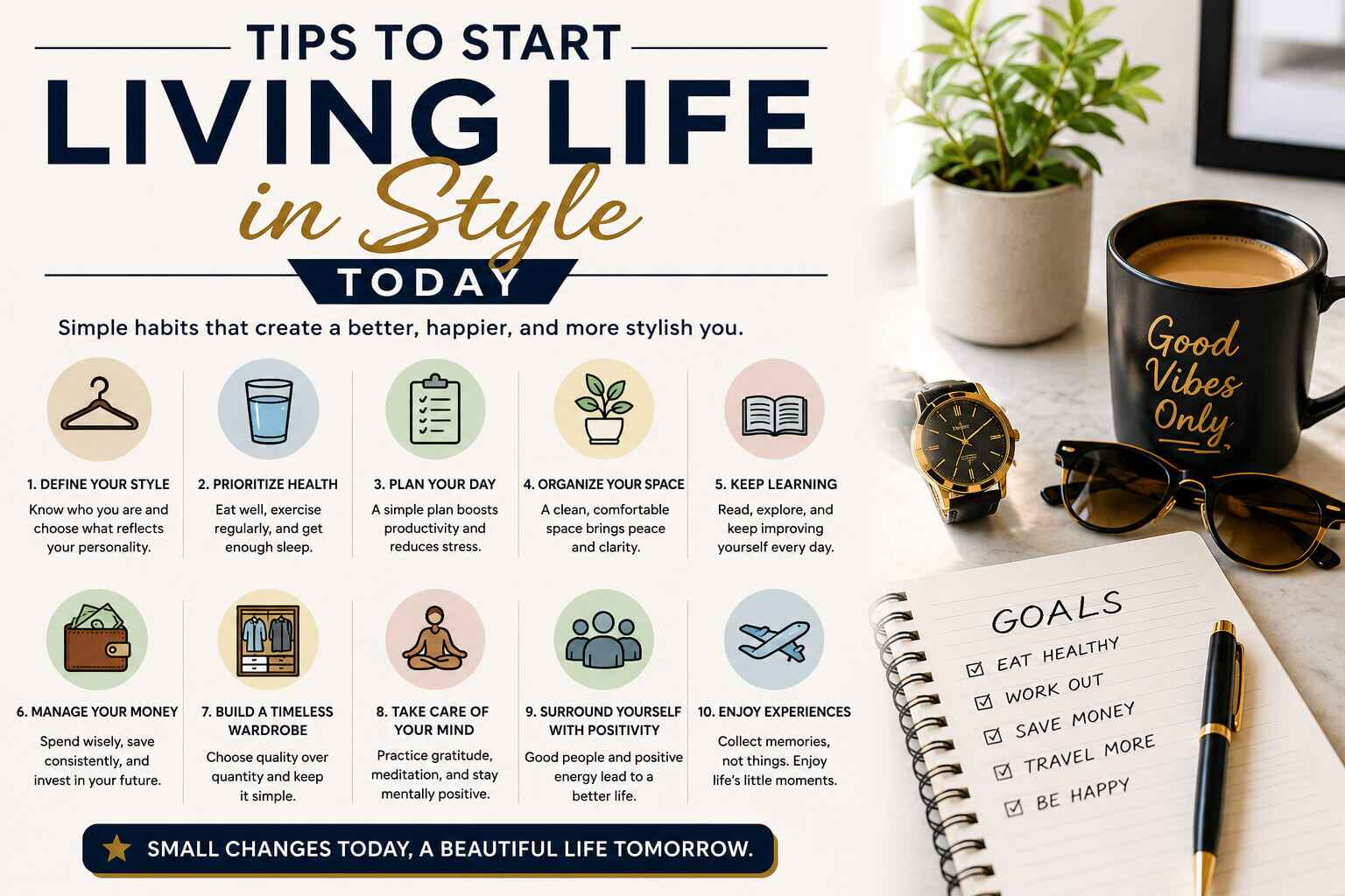 Tips to Start Living Life in Style Today