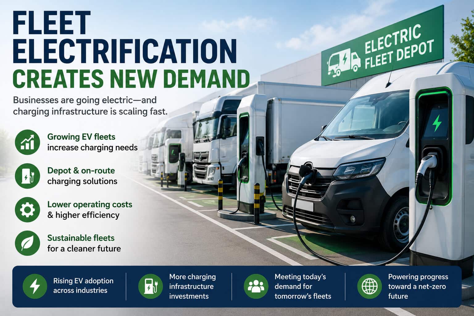 Fleet Electrification Creates New Demand