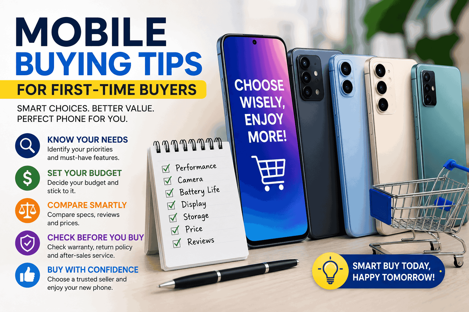 Mobile Buying Tips for First-Time Buyers