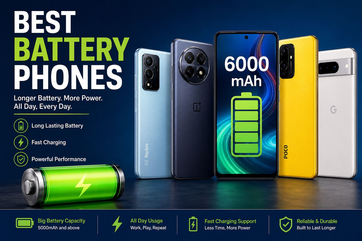 Best Battery Phones