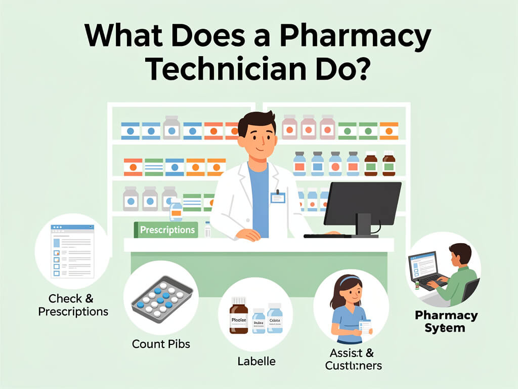 What Does a Pharmacy Technician Do?