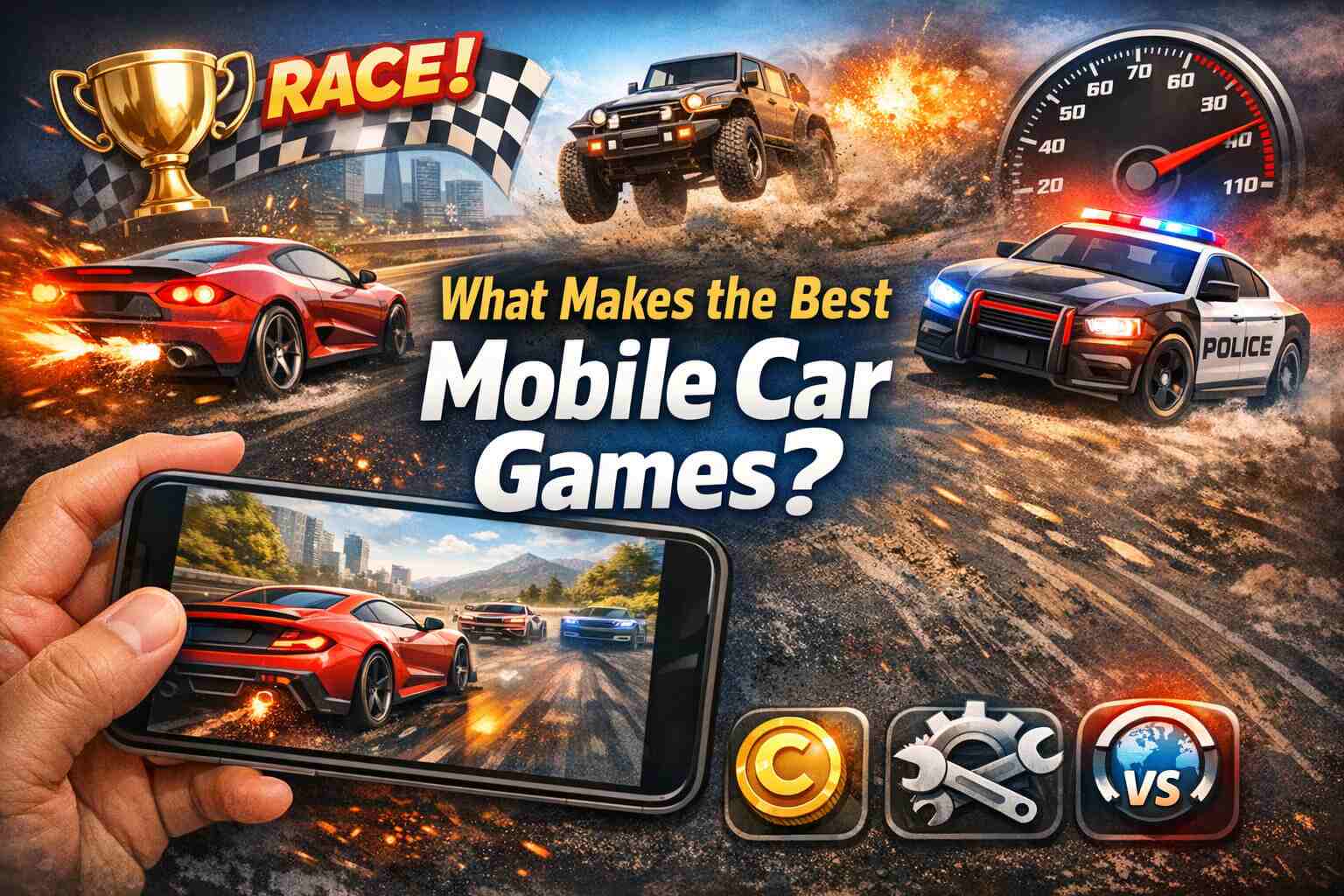 What Makes the Best Mobile Car Games?