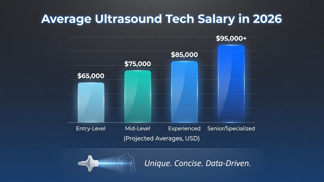 Average Ultrasound Tech Salary in 2026