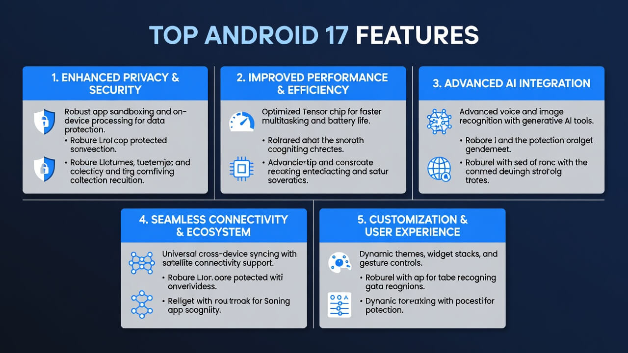 Top Android 17 Features