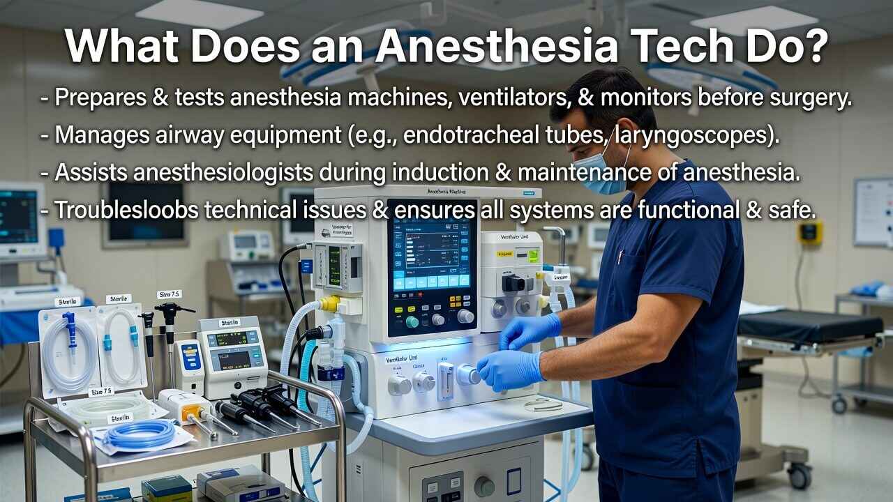 What Does an Anesthesia Tech Do?