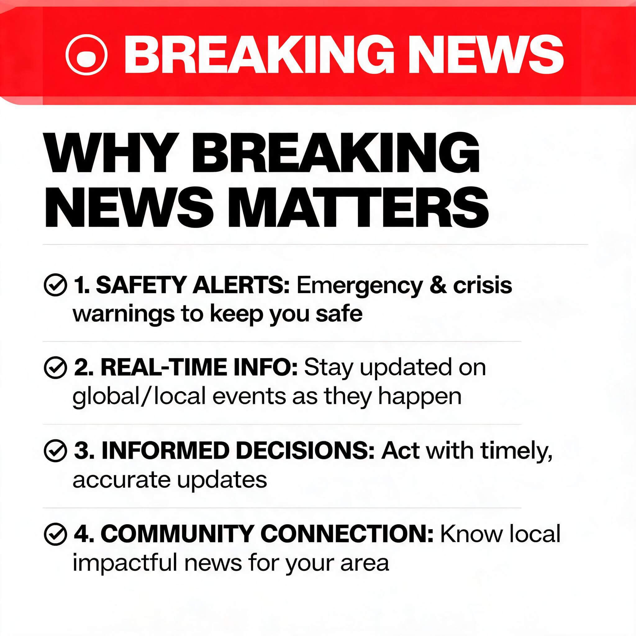 Why Breaking News Matters