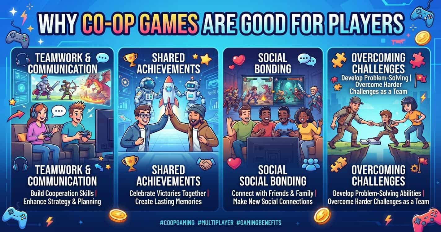 Why Co-Op Games Are Good for Players