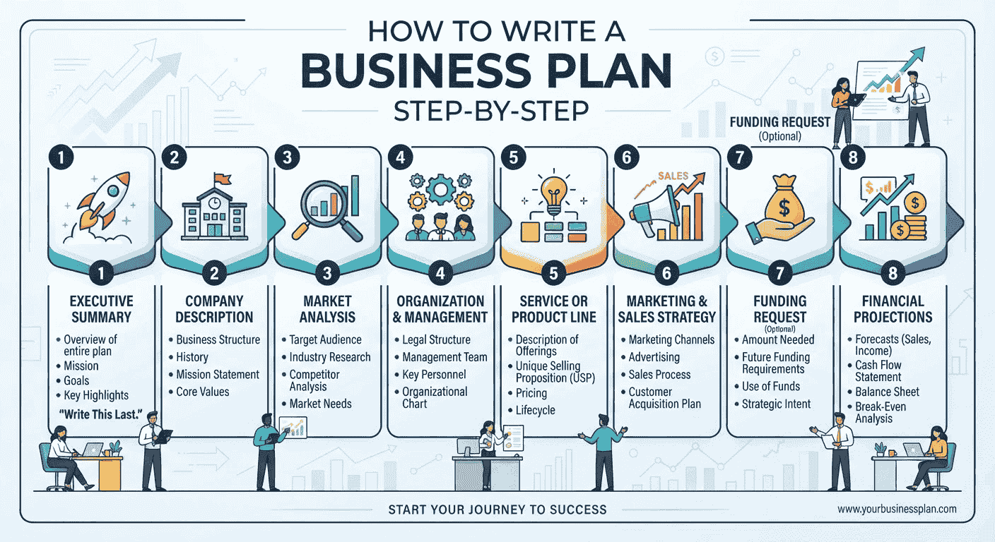 How to Write a Business Plan Step by Step