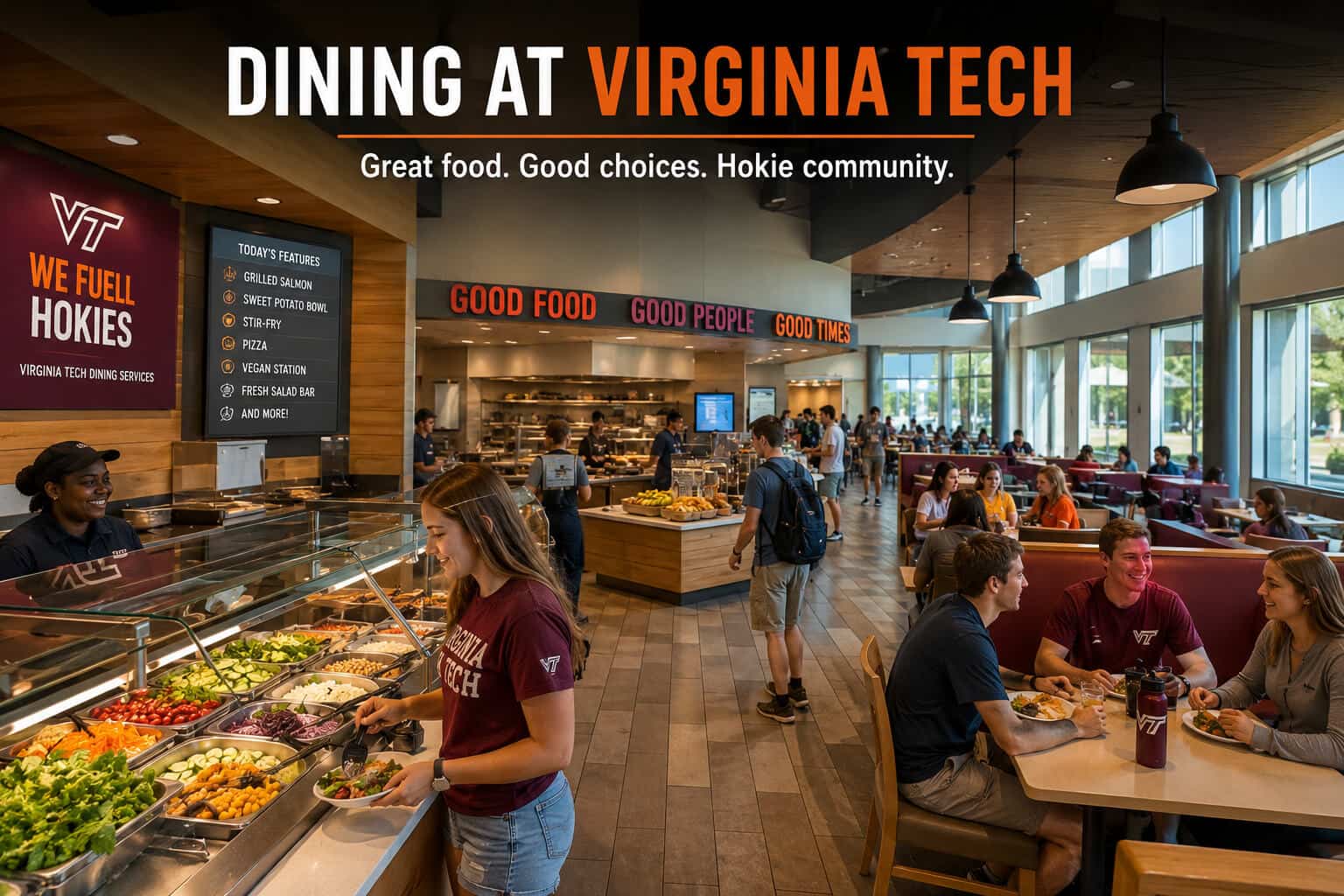 Dining at Virginia Tech