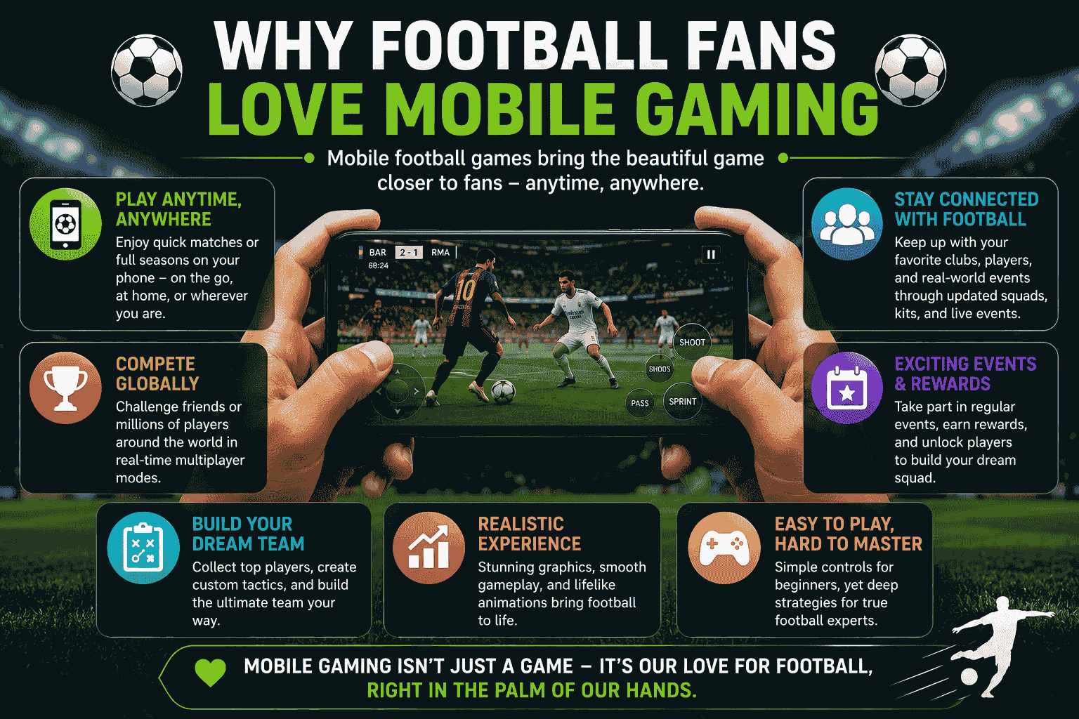 Why Football Fans Love Mobile Gaming