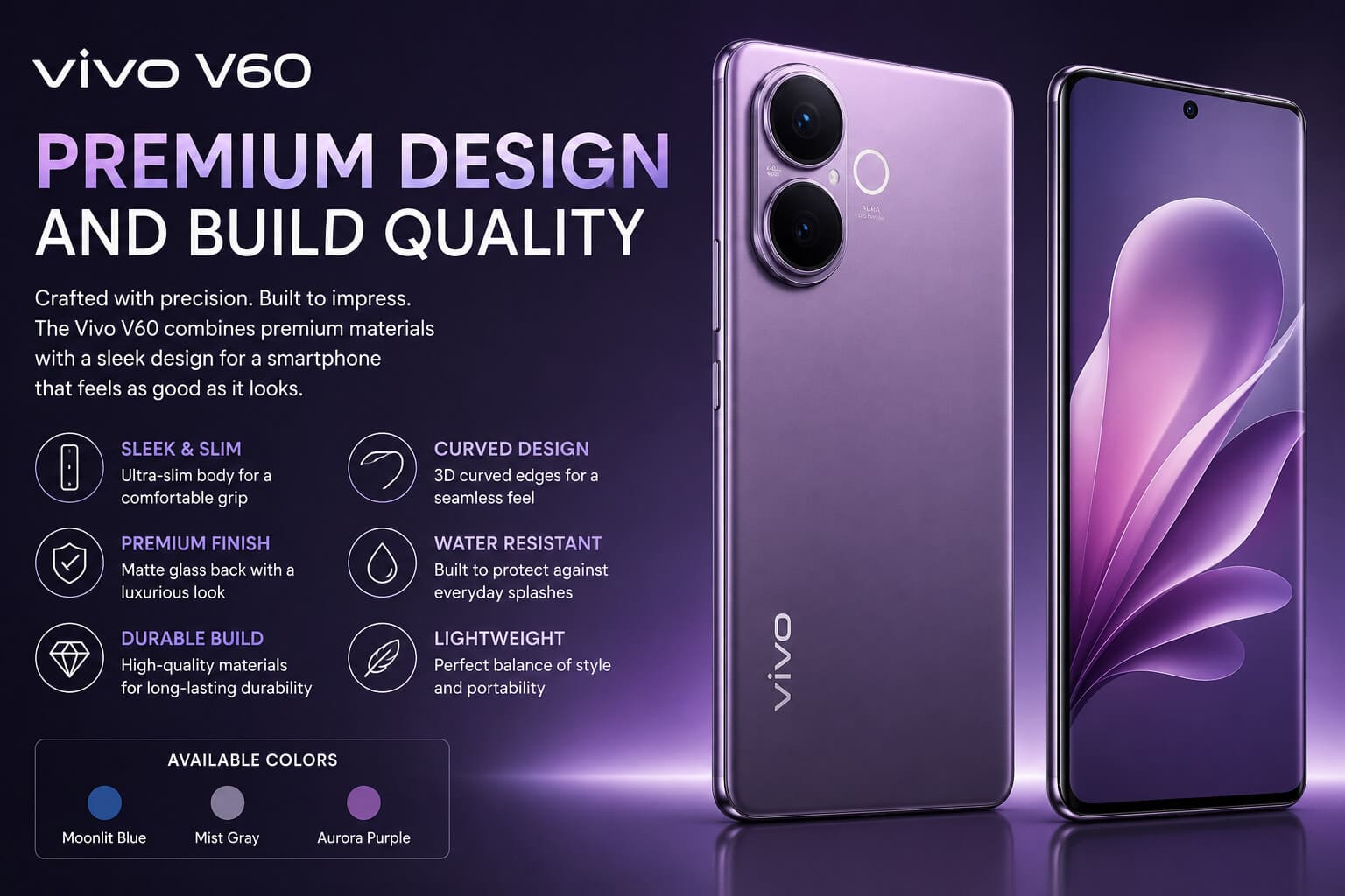 Premium Design and Build Quality