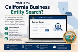 What Is the California Business Entity Search?