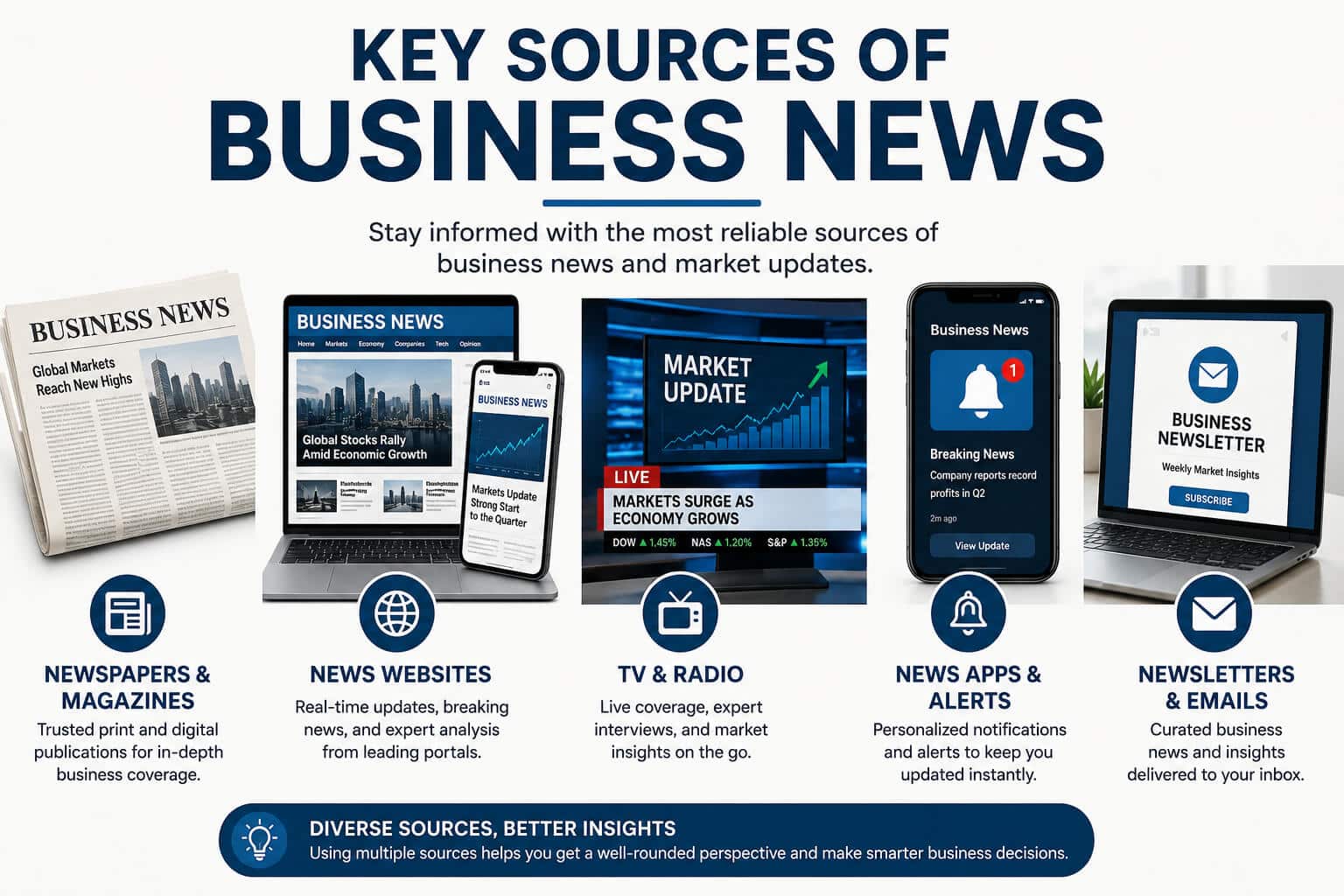 Key Sources of Business News