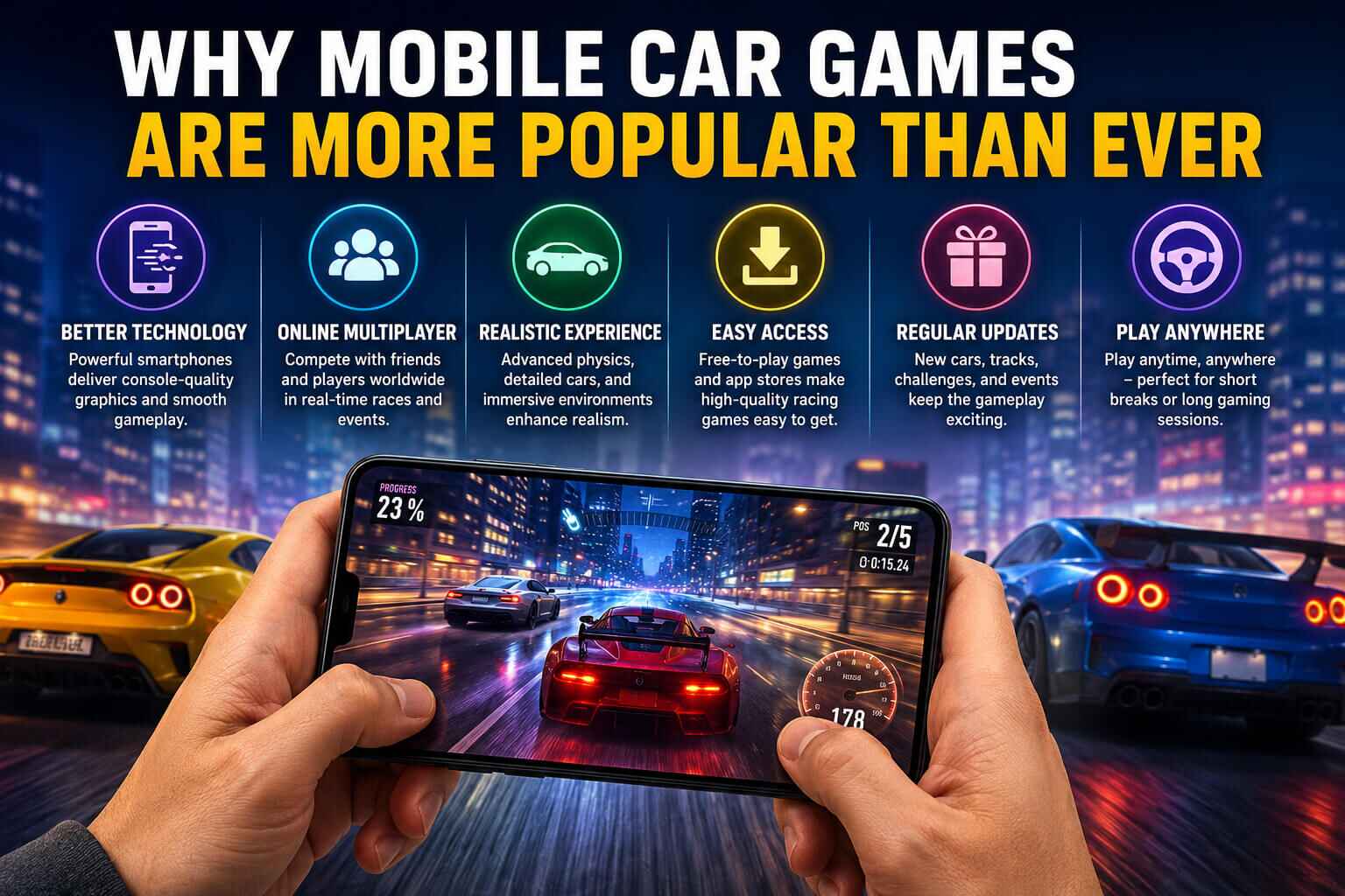 Why Mobile Car Games Are More Popular Than Ever
