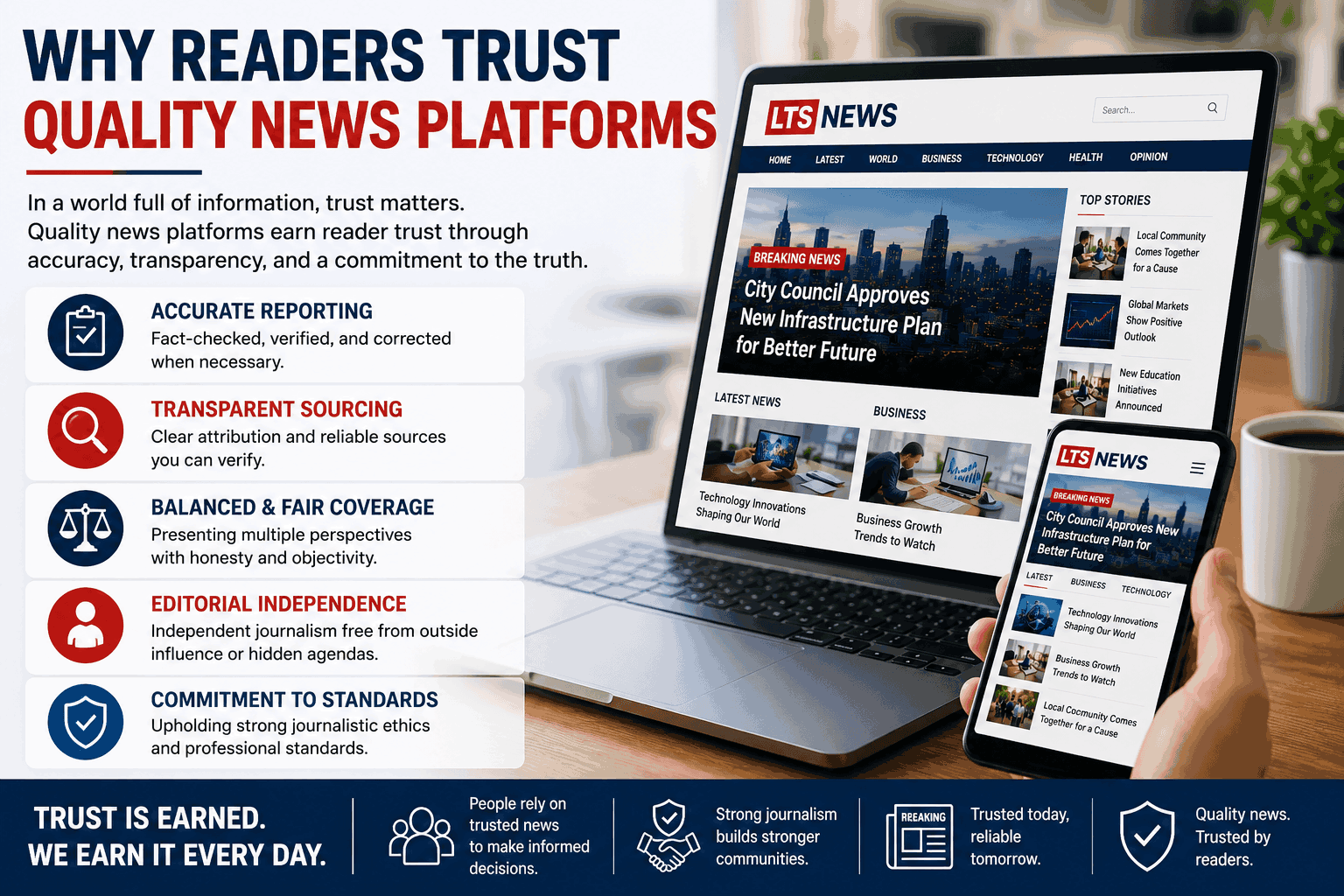 Why Readers Trust Quality News Platforms