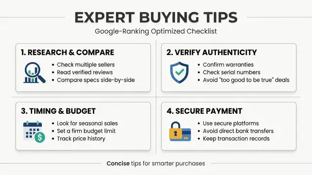 Expert Buying Tips
