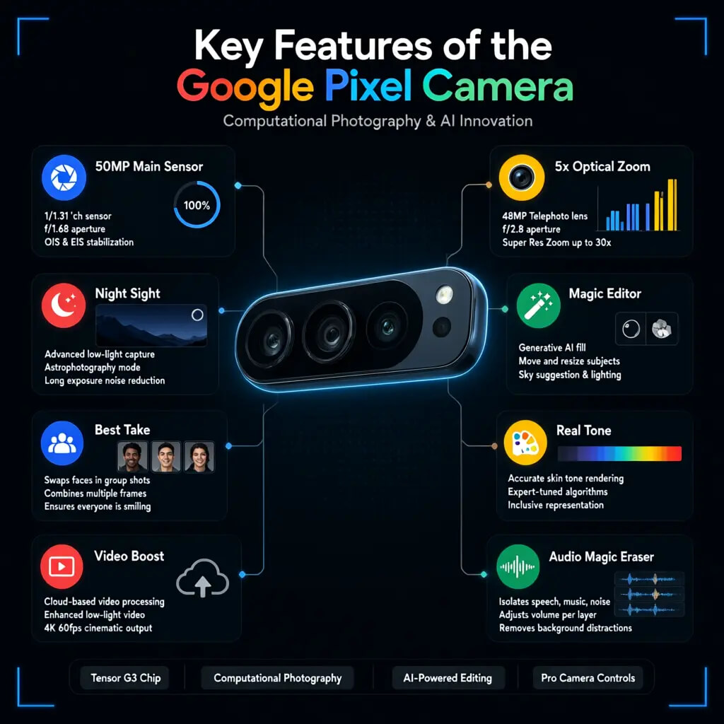 Key Features of the Google Pixel Camera