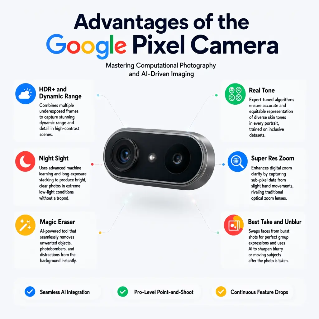 Advantages of the Google Pixel Camera
