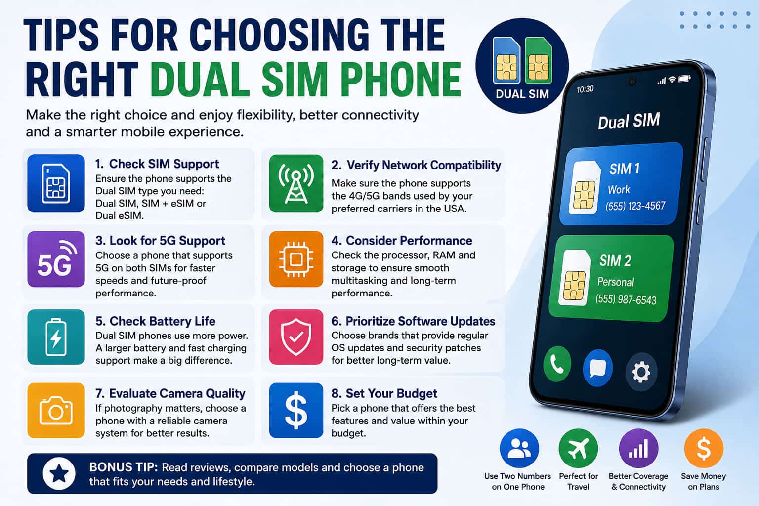 Tips for Choosing the Right Dual SIM Phone